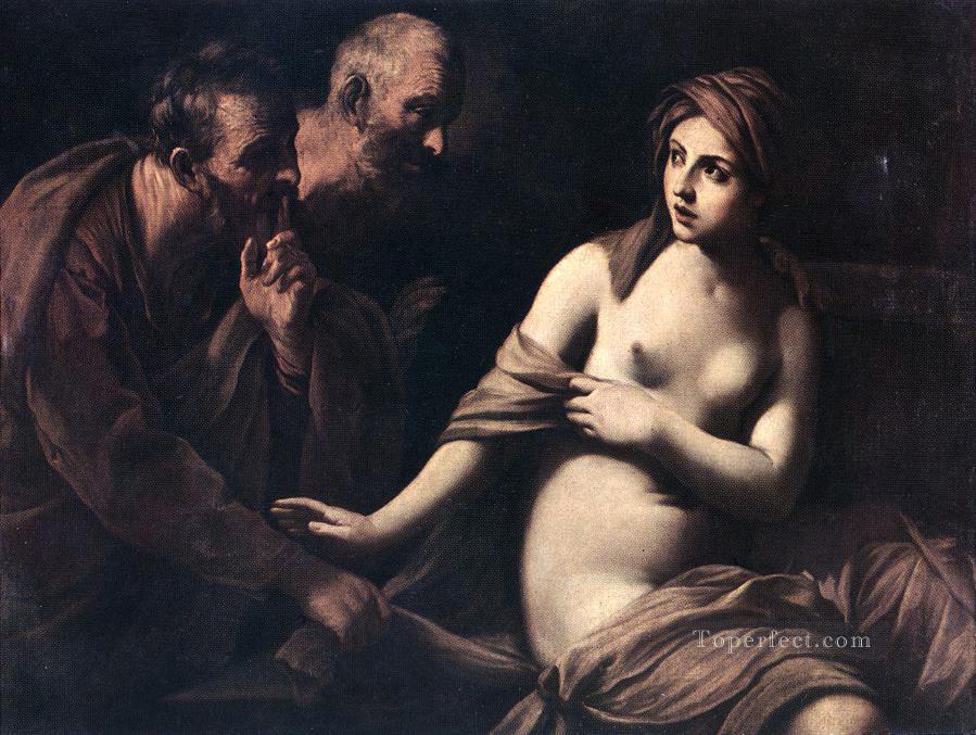 Susanna and the Elders Baroque Guido Reni Oil Paintings